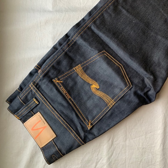 Nudie Jeans Other - Nudie Jeans Slim Jim sz 28 raw denim dry organic